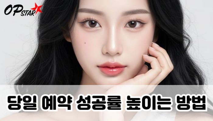 당일 예약 성공률 높이는 방법